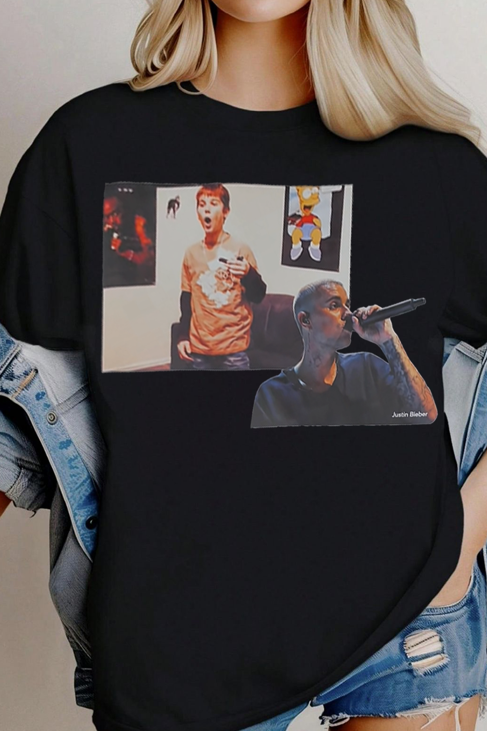 Justin Bieber Coachella Singing With You Shirt