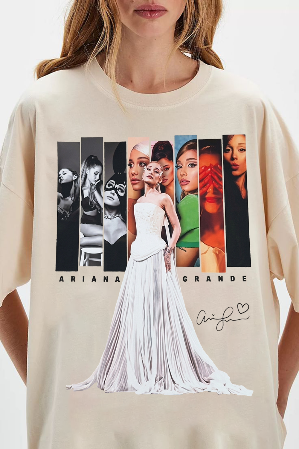 Ariana Grande Eras Collage Tee