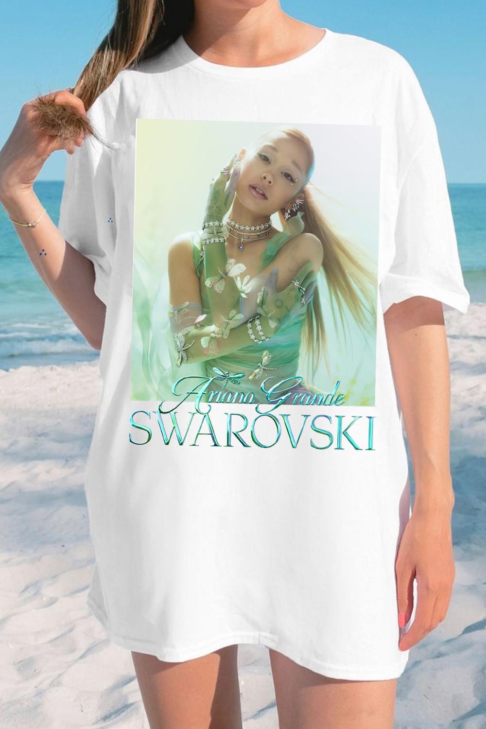 The Ariana Grande x Swarovski Collection Tee