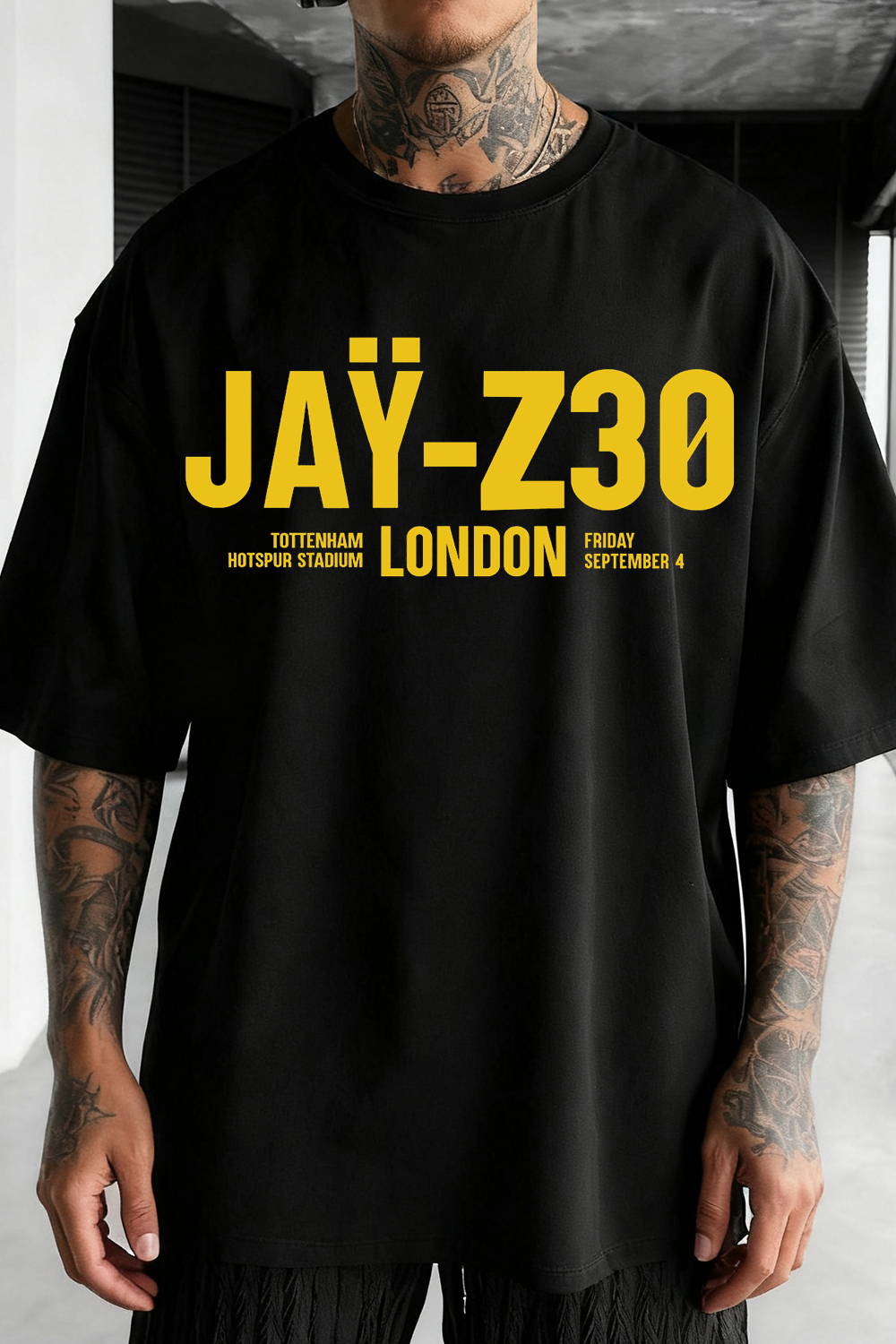 Jay-Z 30 London Tour T-Shirt