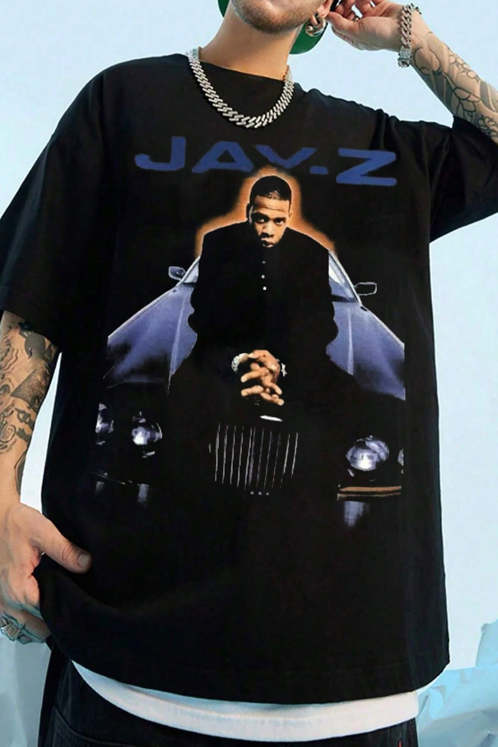 Jay-Z Vintage Rap Portrait T-Shirt