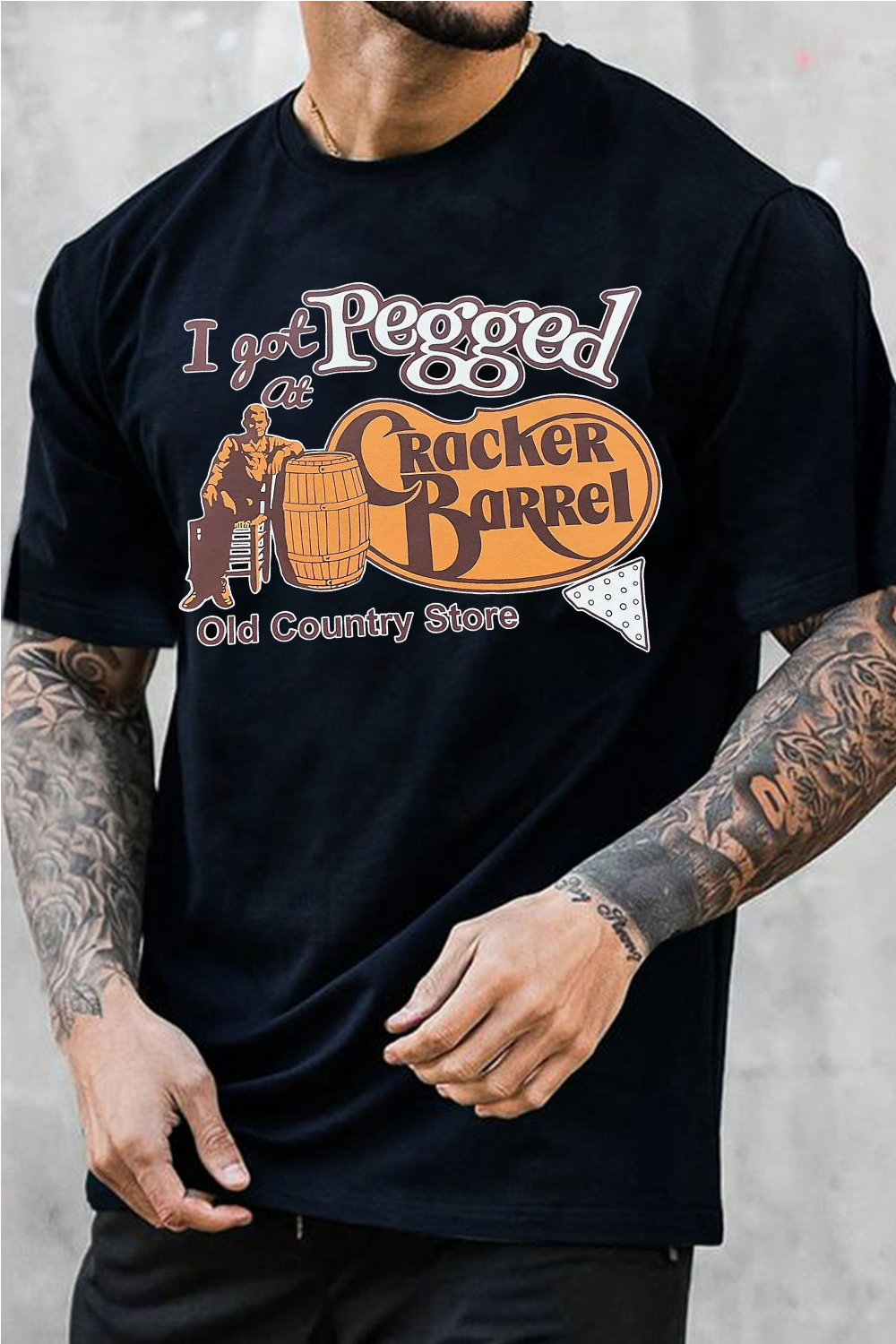 I Got Pegged At Cracker Barrel Tee