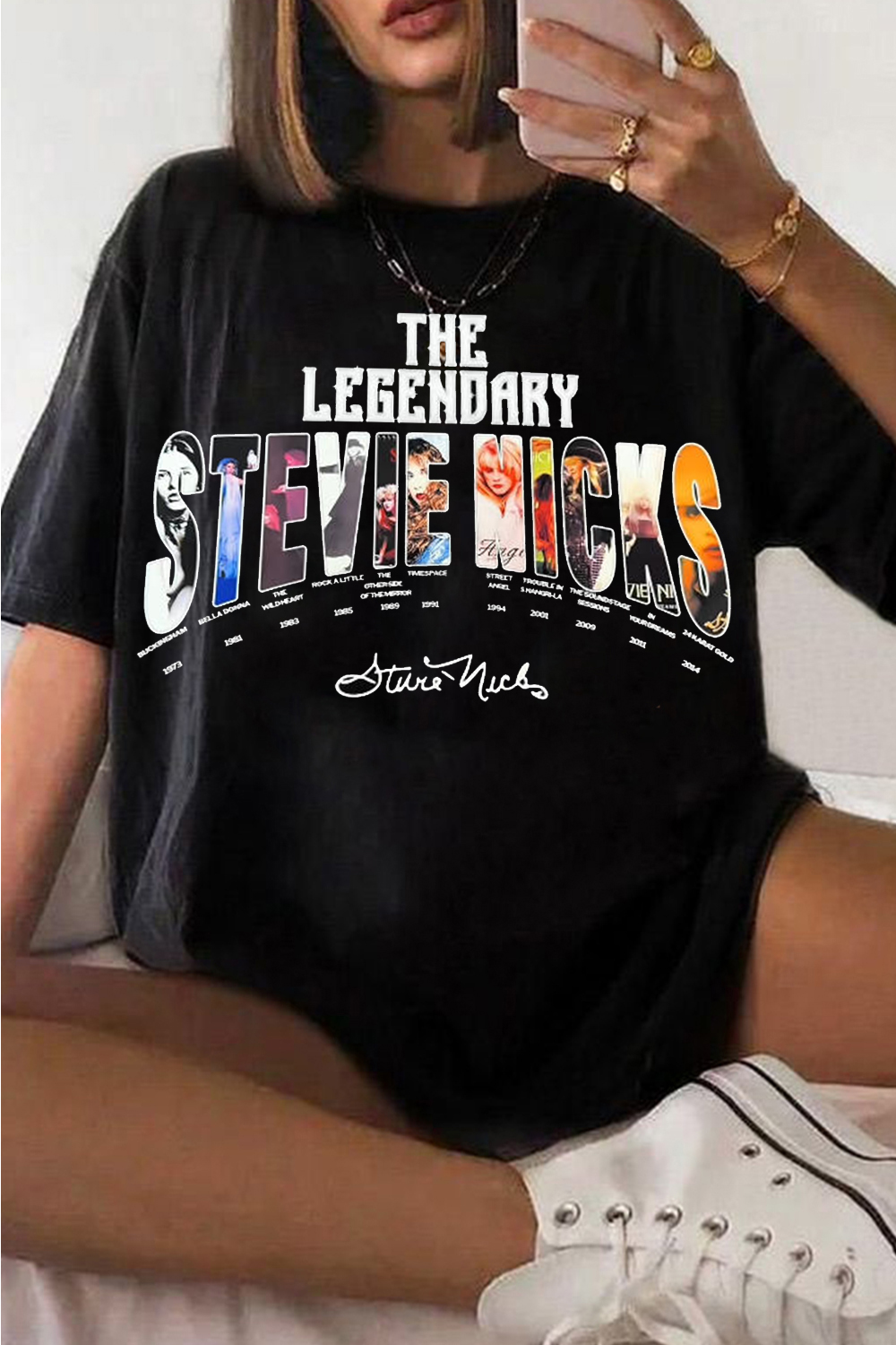 Stevie Nicks Music Shirt