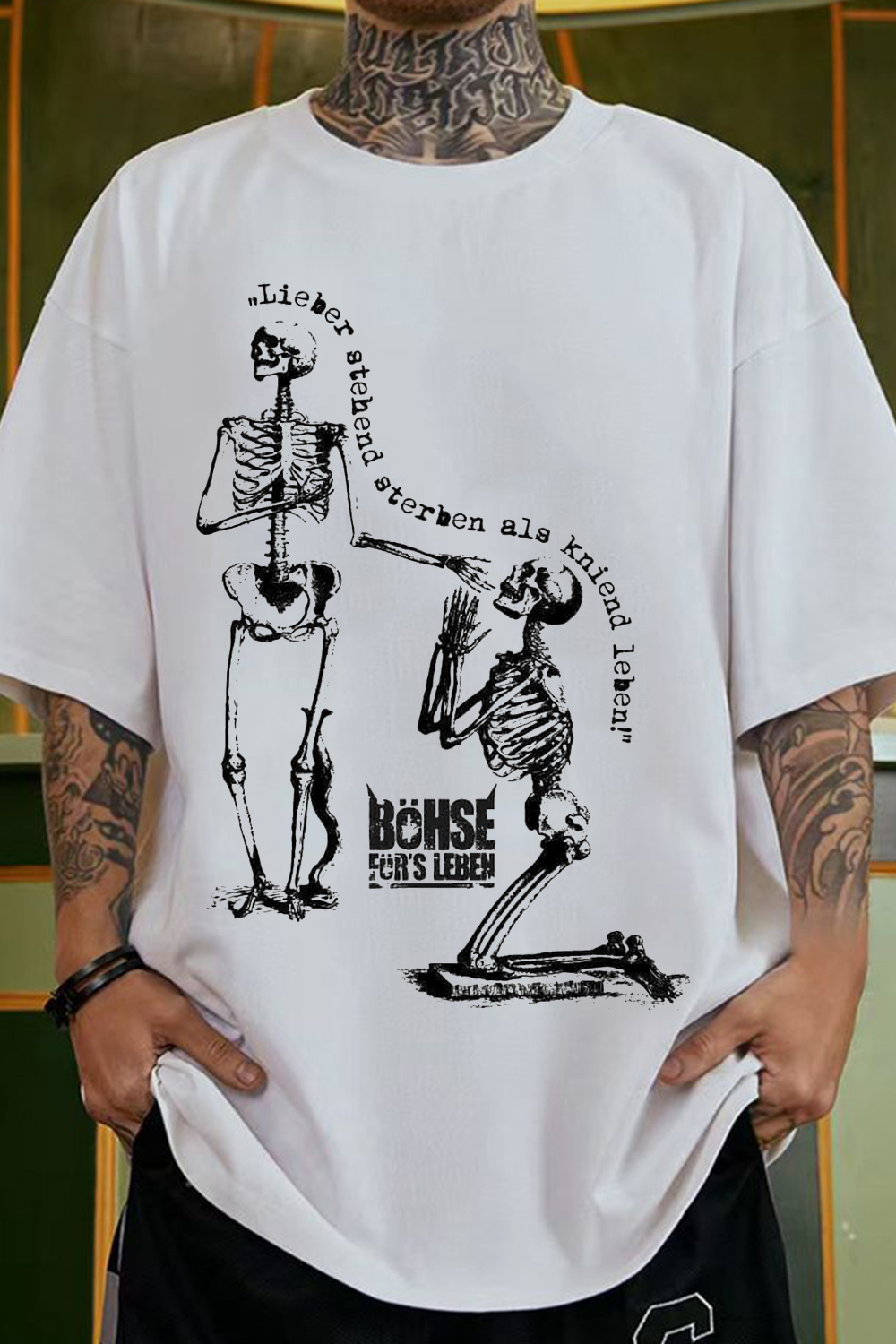 Böhse Onkelz Klez Skull Shirt