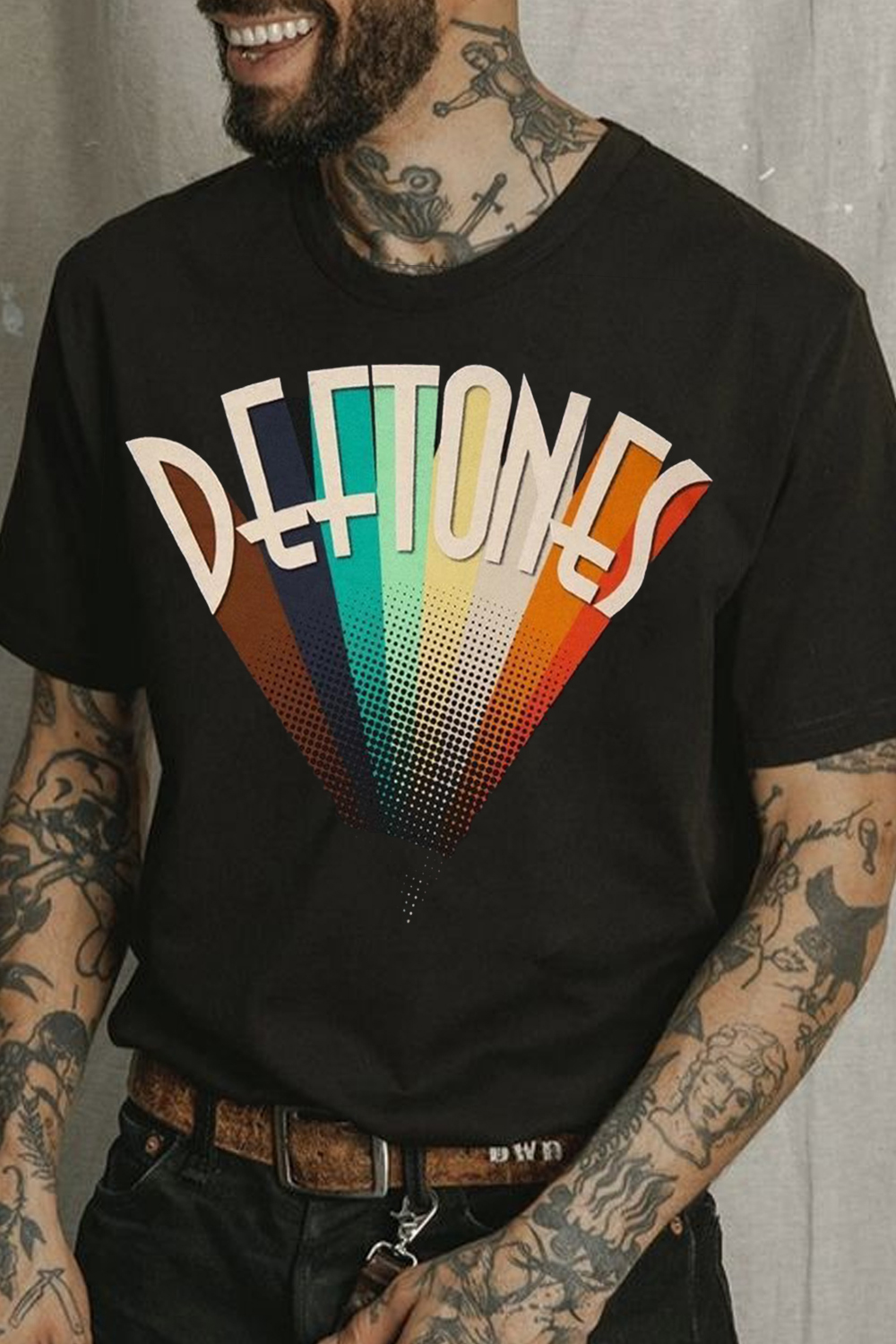 Deftones Personalized Print Short-Sleeved T-Shirt