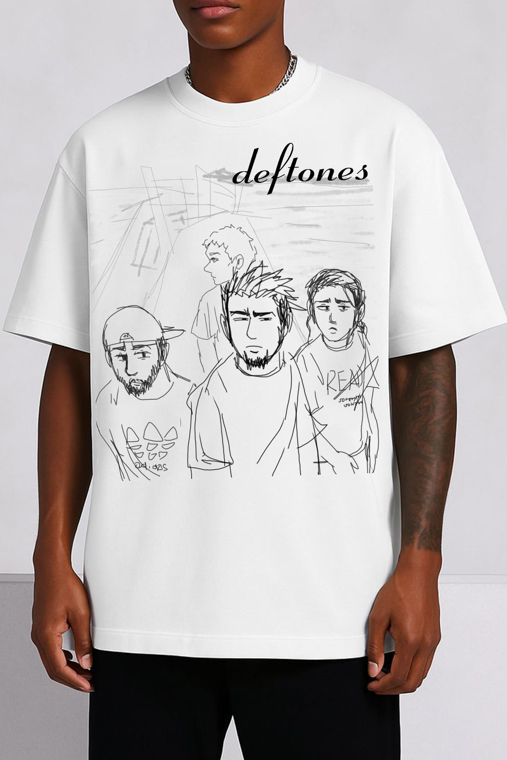 Deftones Comic Men's Short-Sleeved T-Shirt