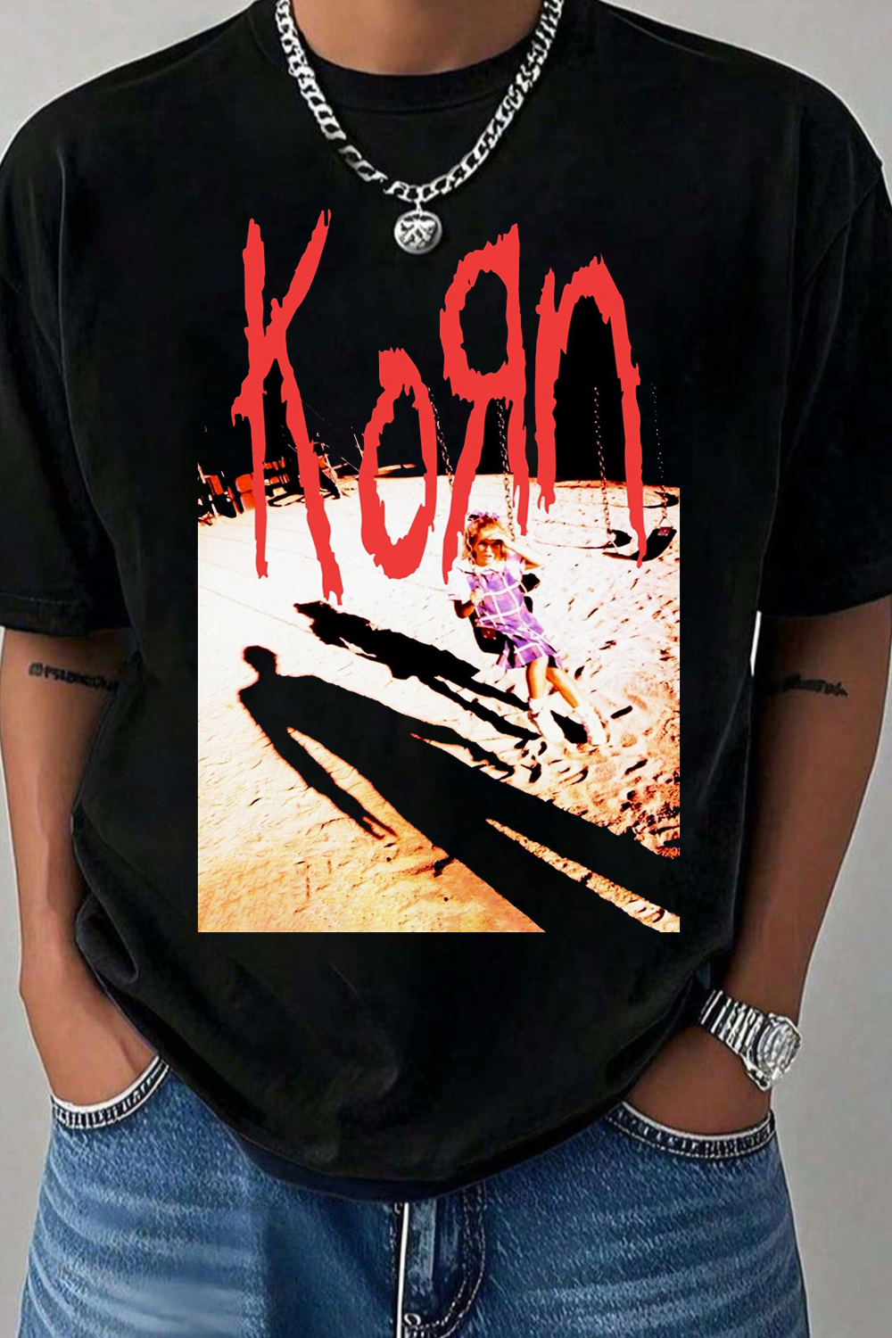 Korn Album Print T-Shirt