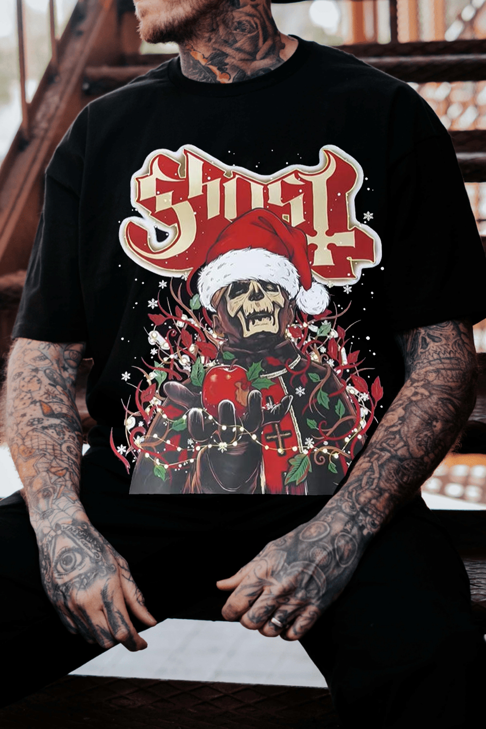 Ghost Band Xmas Shirt🔥