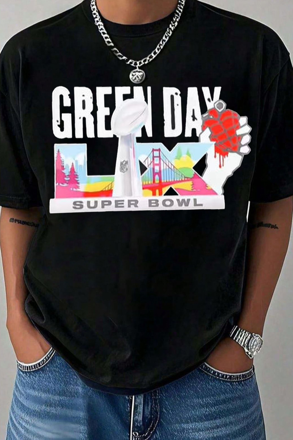 Super Bowl Green Day Shirt