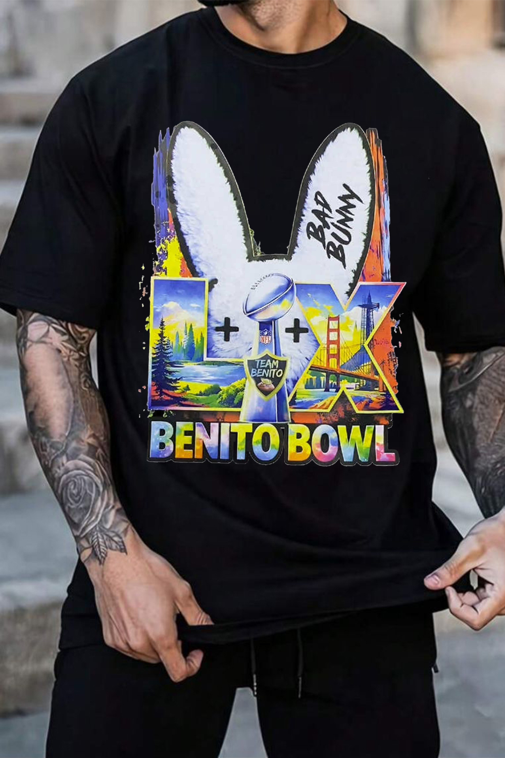 Benito Bowl Bad Bunny Tee