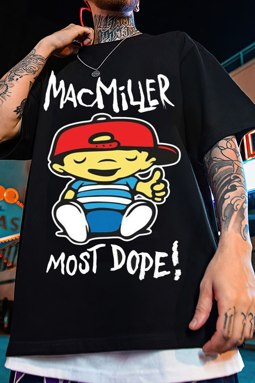 MM Cartoon Print Tee