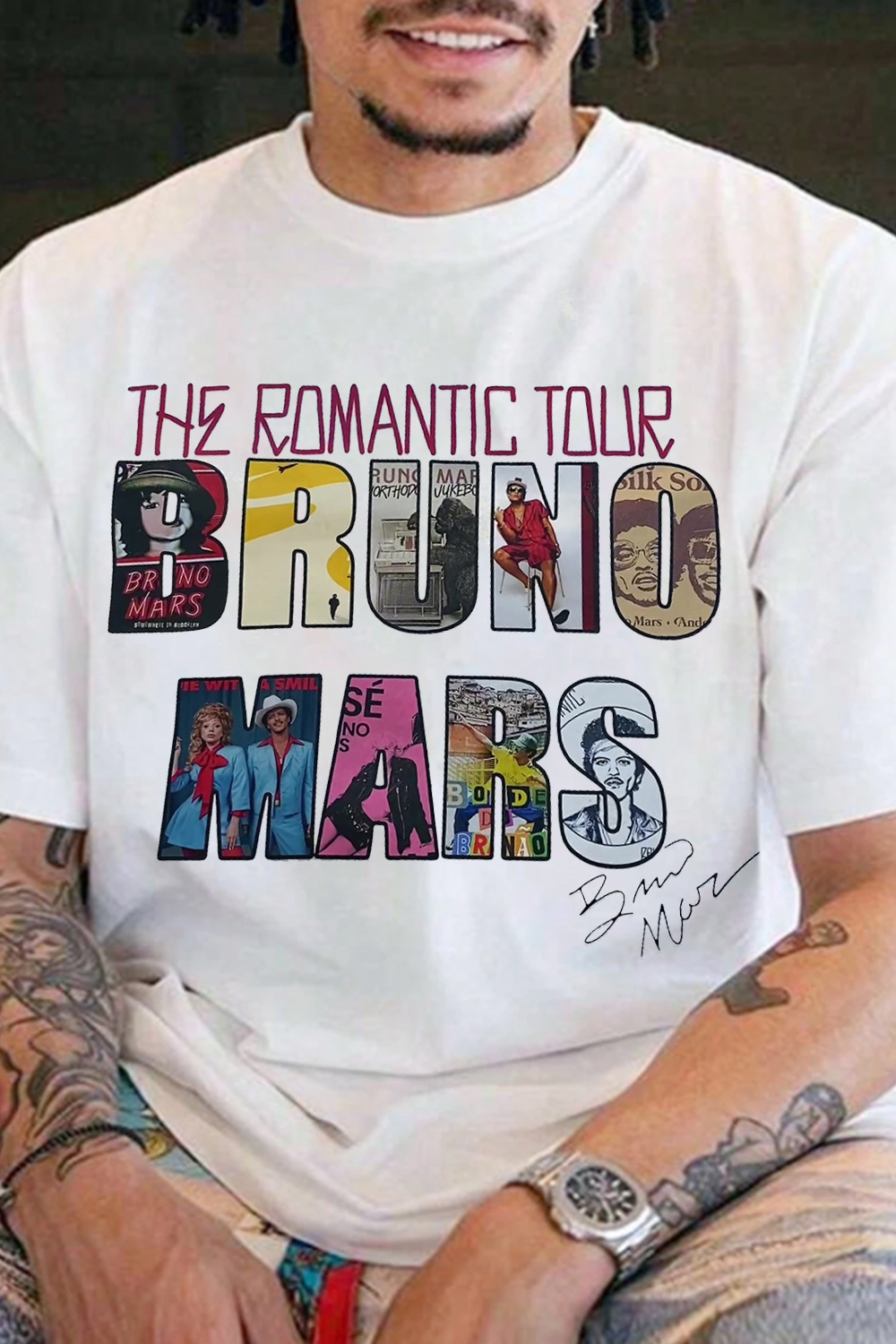 Brunomars Music Tee