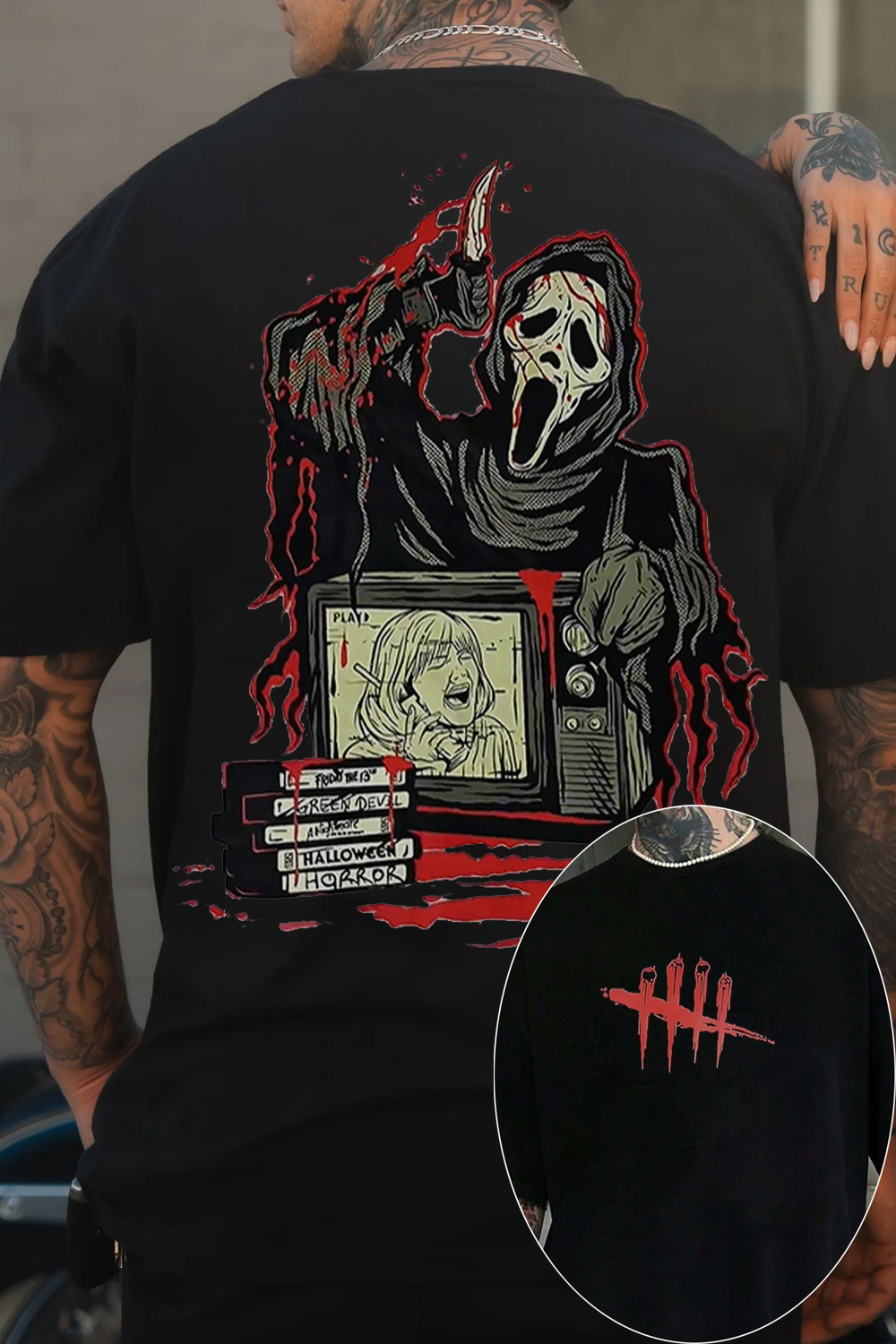 Ghost Face Dead by Daylight  T-shirt