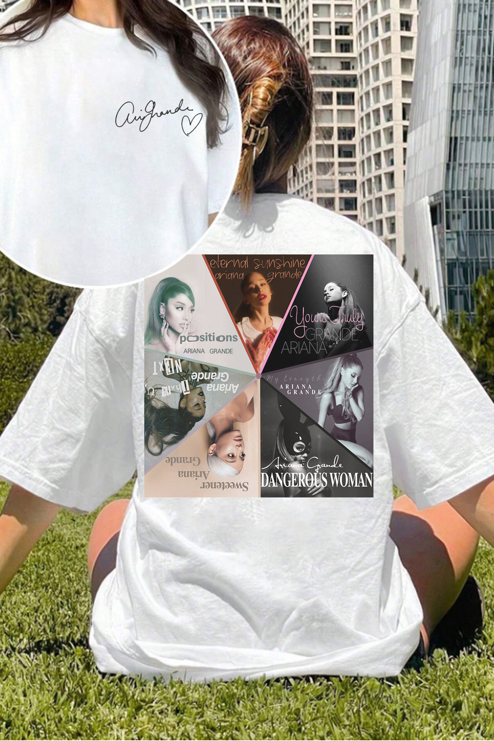 Ariana Grande 2-Sided Printed T-Shirt