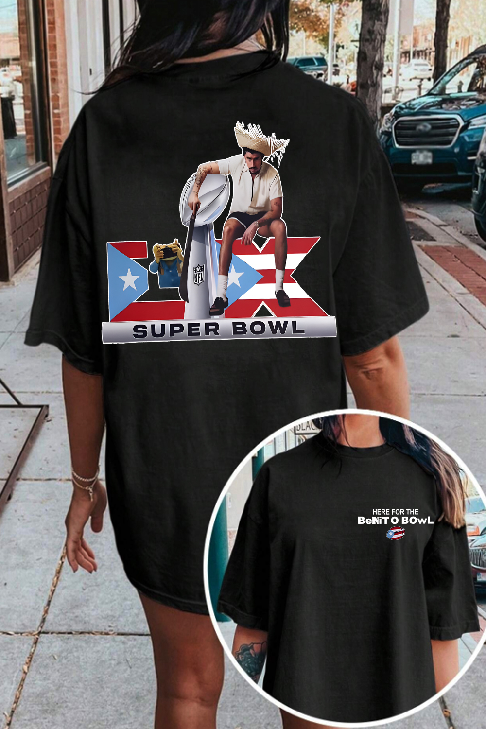 Bad Bunny Benito Bowl Shirt For Women