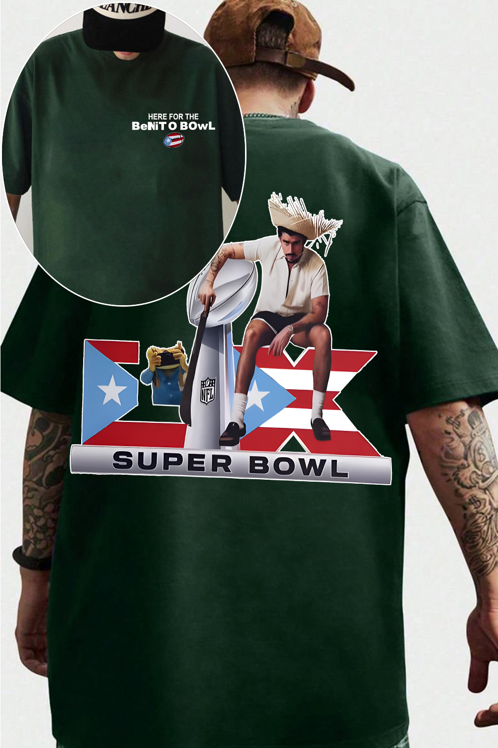 Bad Bunny Benito Bowl Shirt