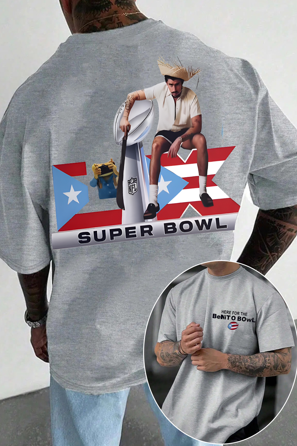 Bad Bunny Benito Bowl Shirt