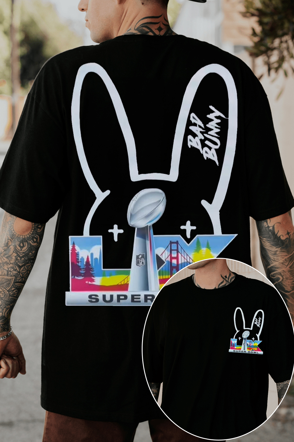 Superbowl 2026 Bad Bunny 🐰 Fan Shirt