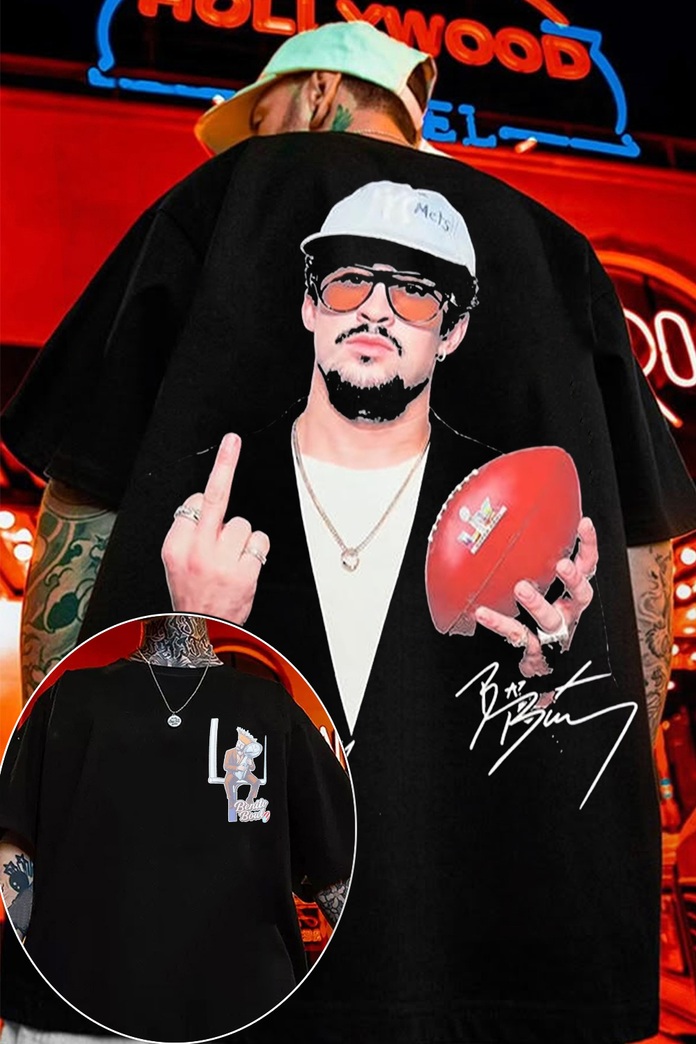 Super Bowl With Benito Tee