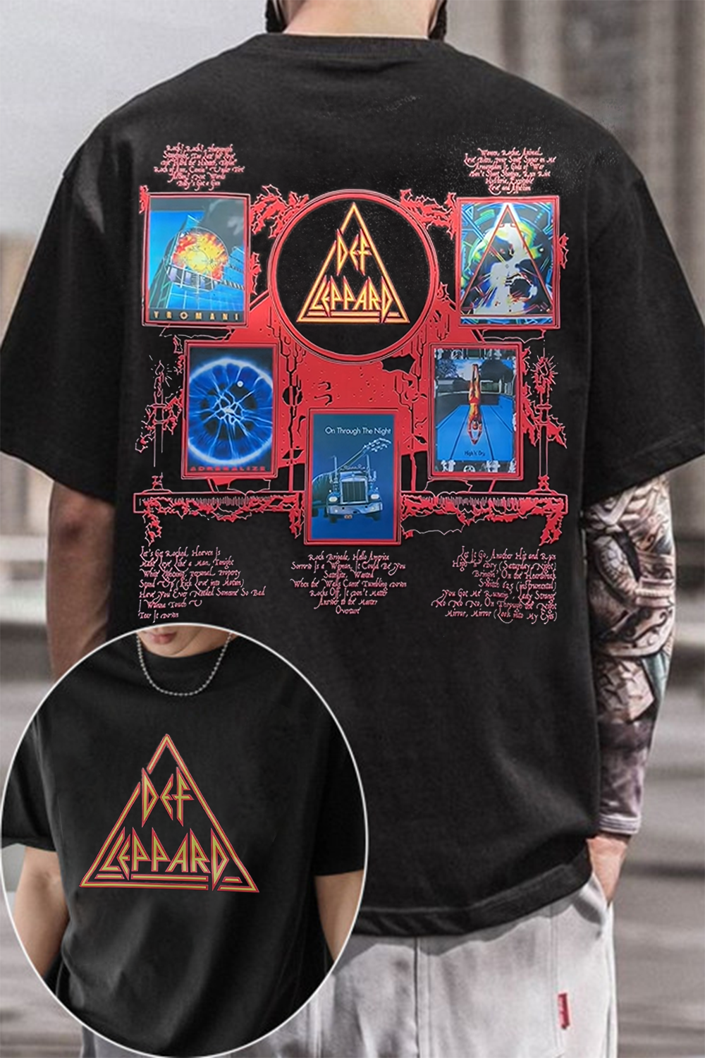 Def Leppard Concert Shirt