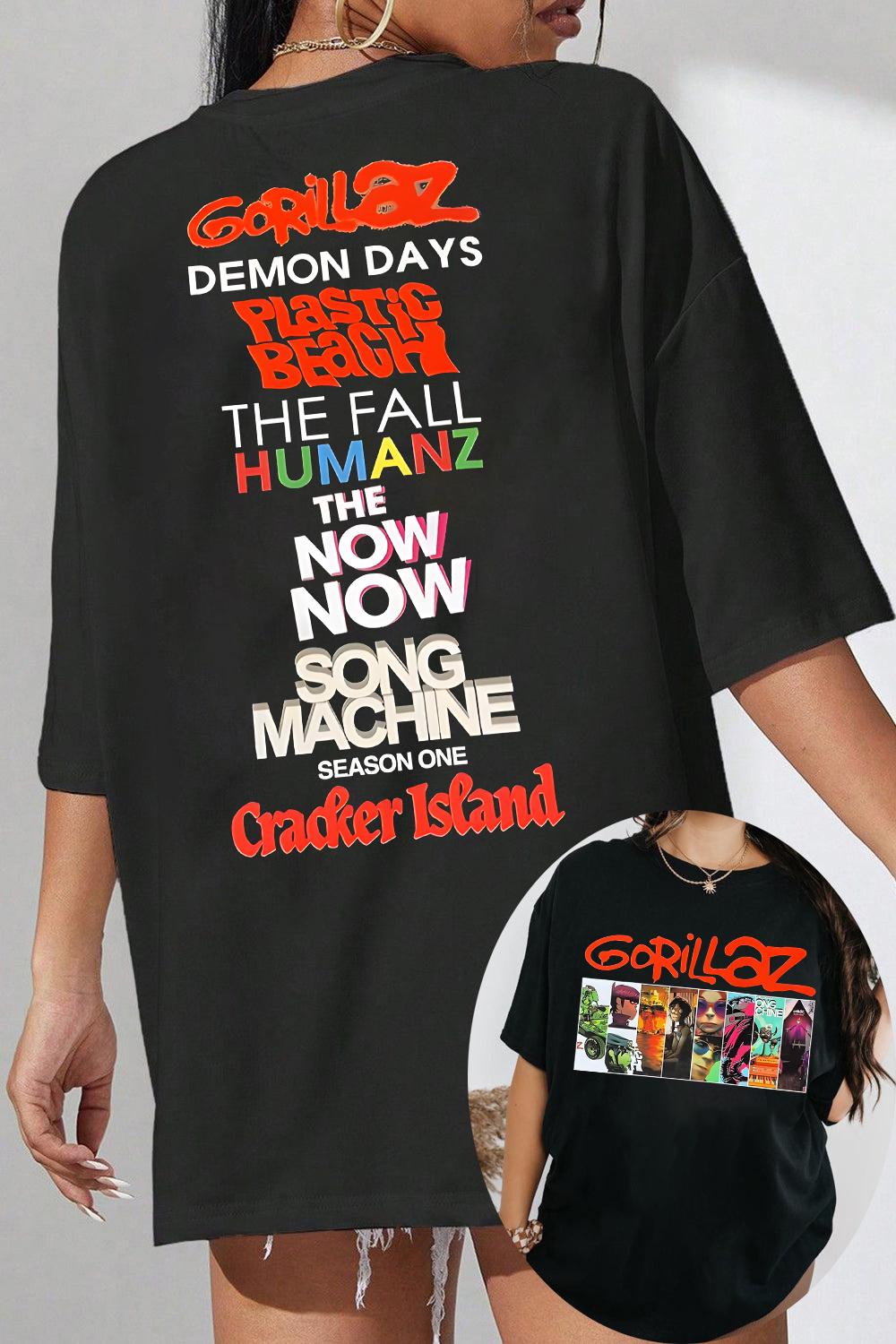 Gorillaz Shirt For Women