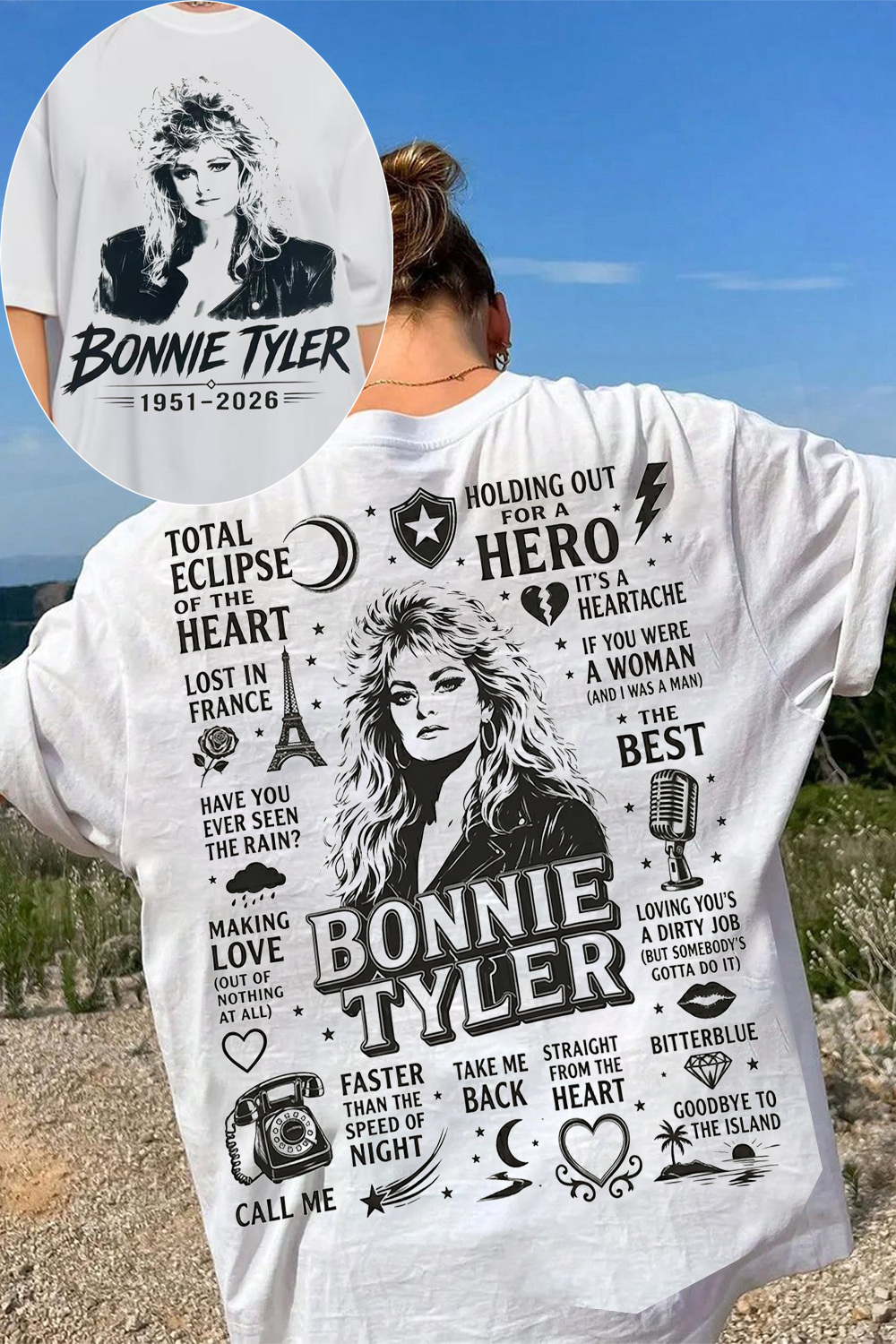 Bonnie Tyler Shirt