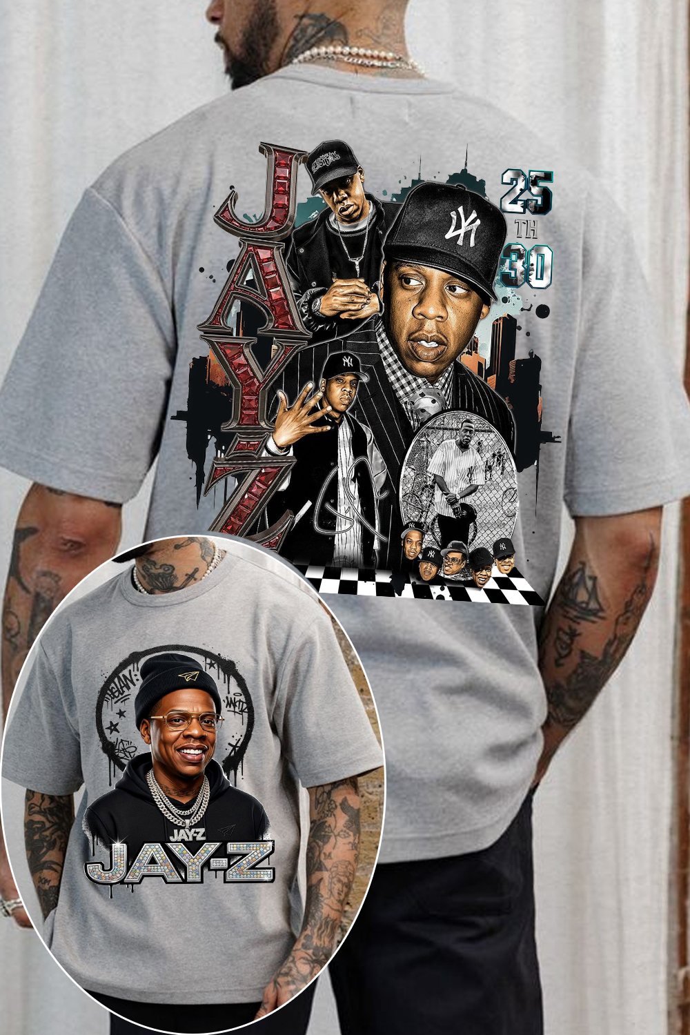 Jay-Z Anniversary Portrait Tee