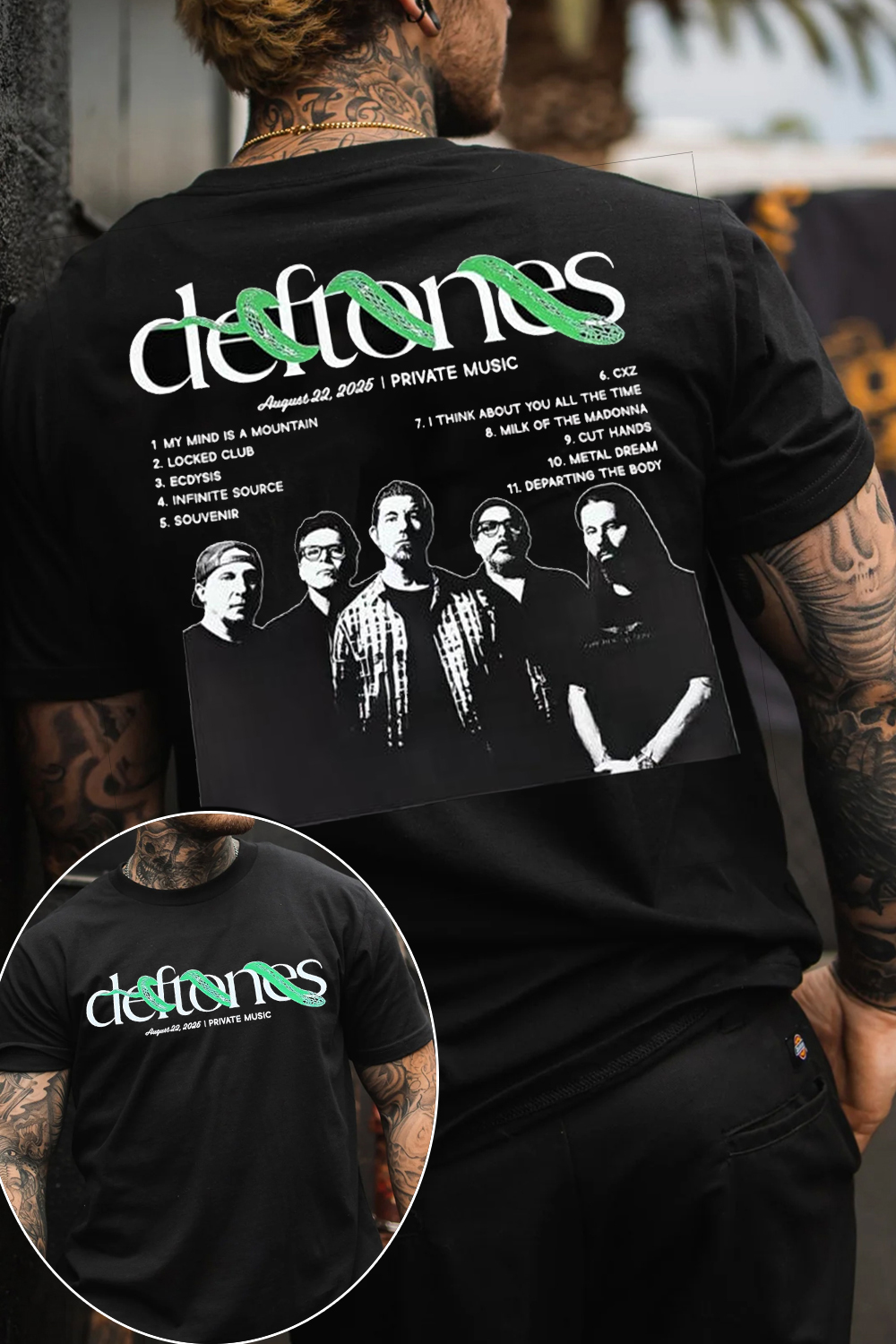 Deftones New Album Vintage Shirt