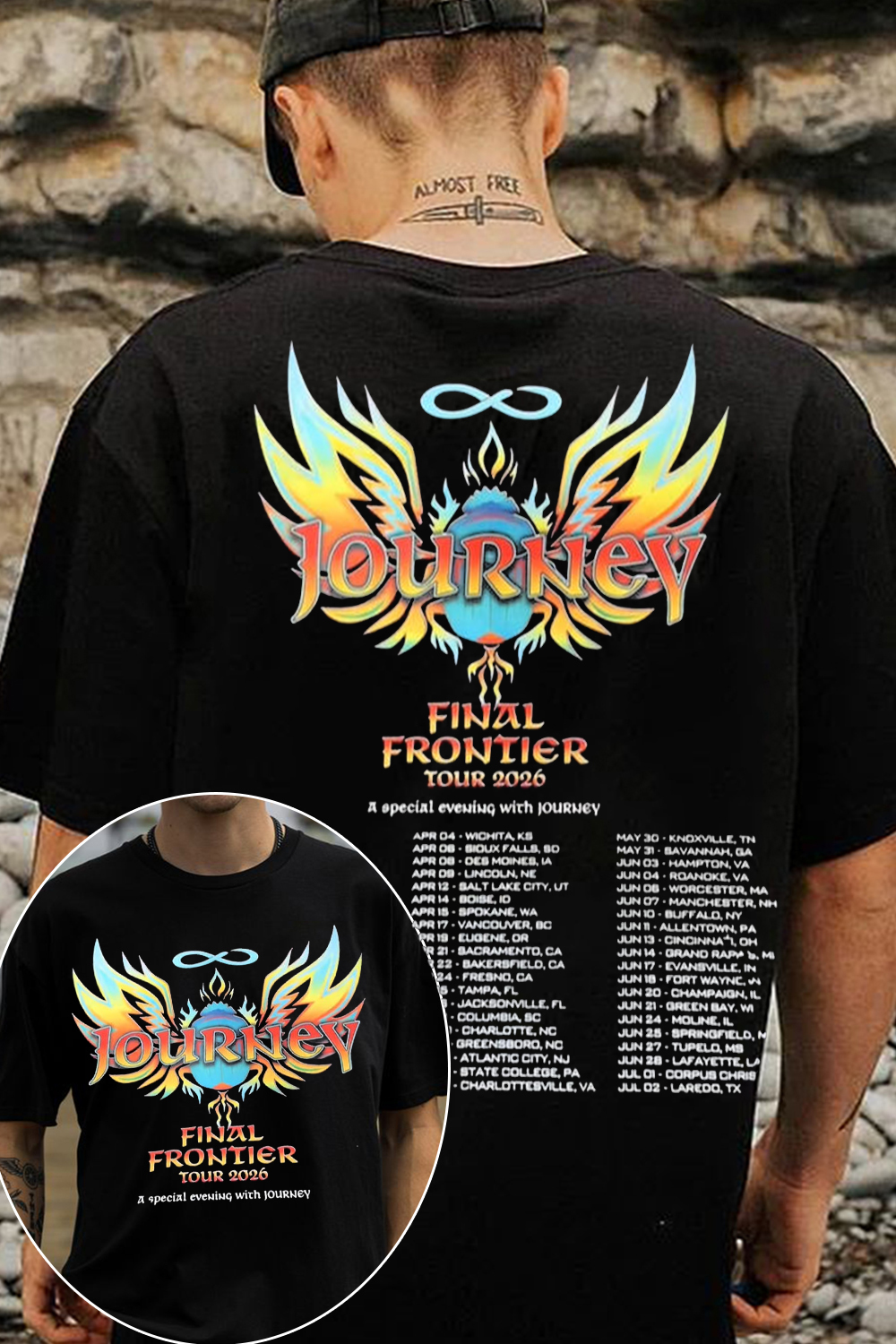 Final Frontier Tour 2026 Tee