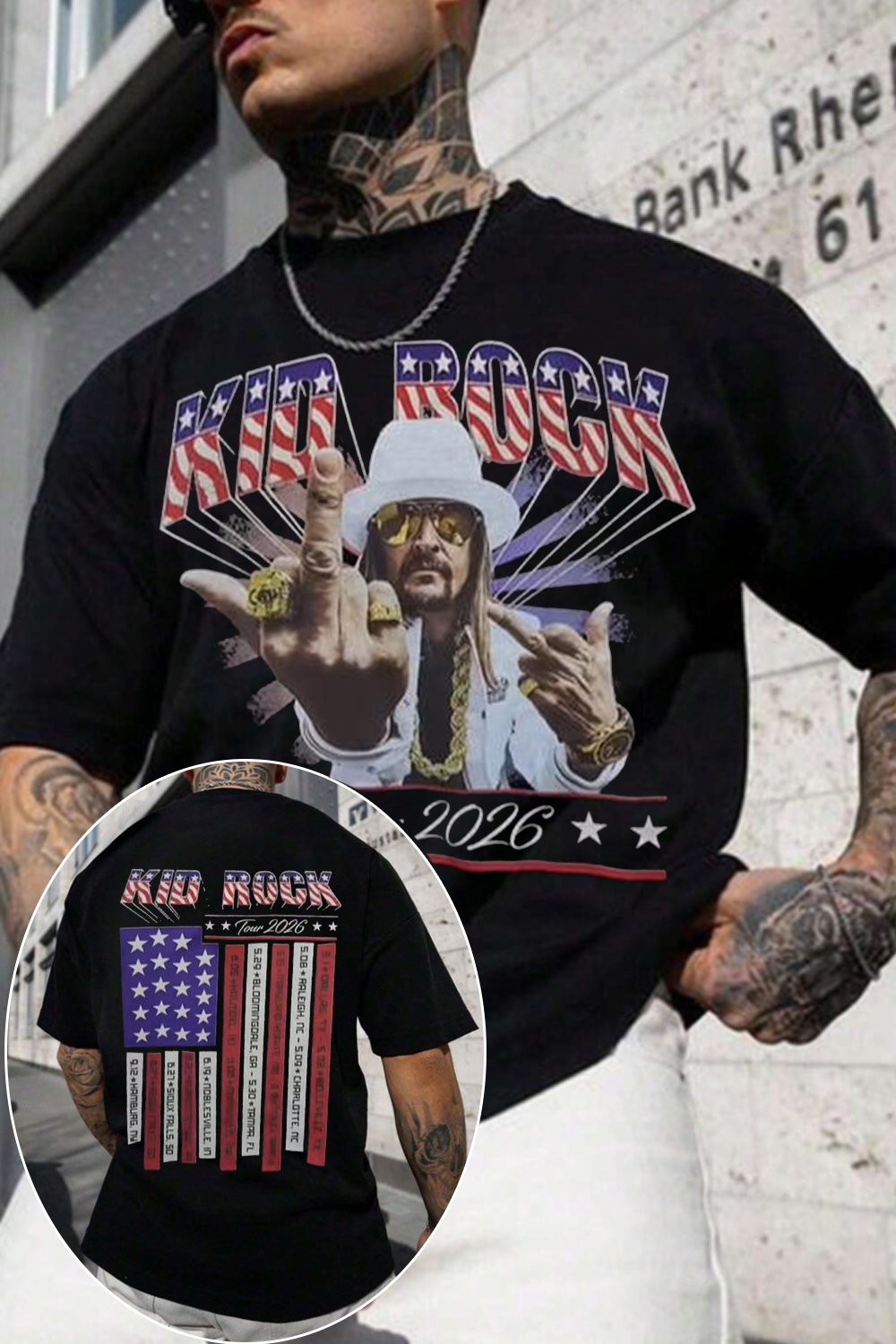 Kid Rock Tour 2026 Tee