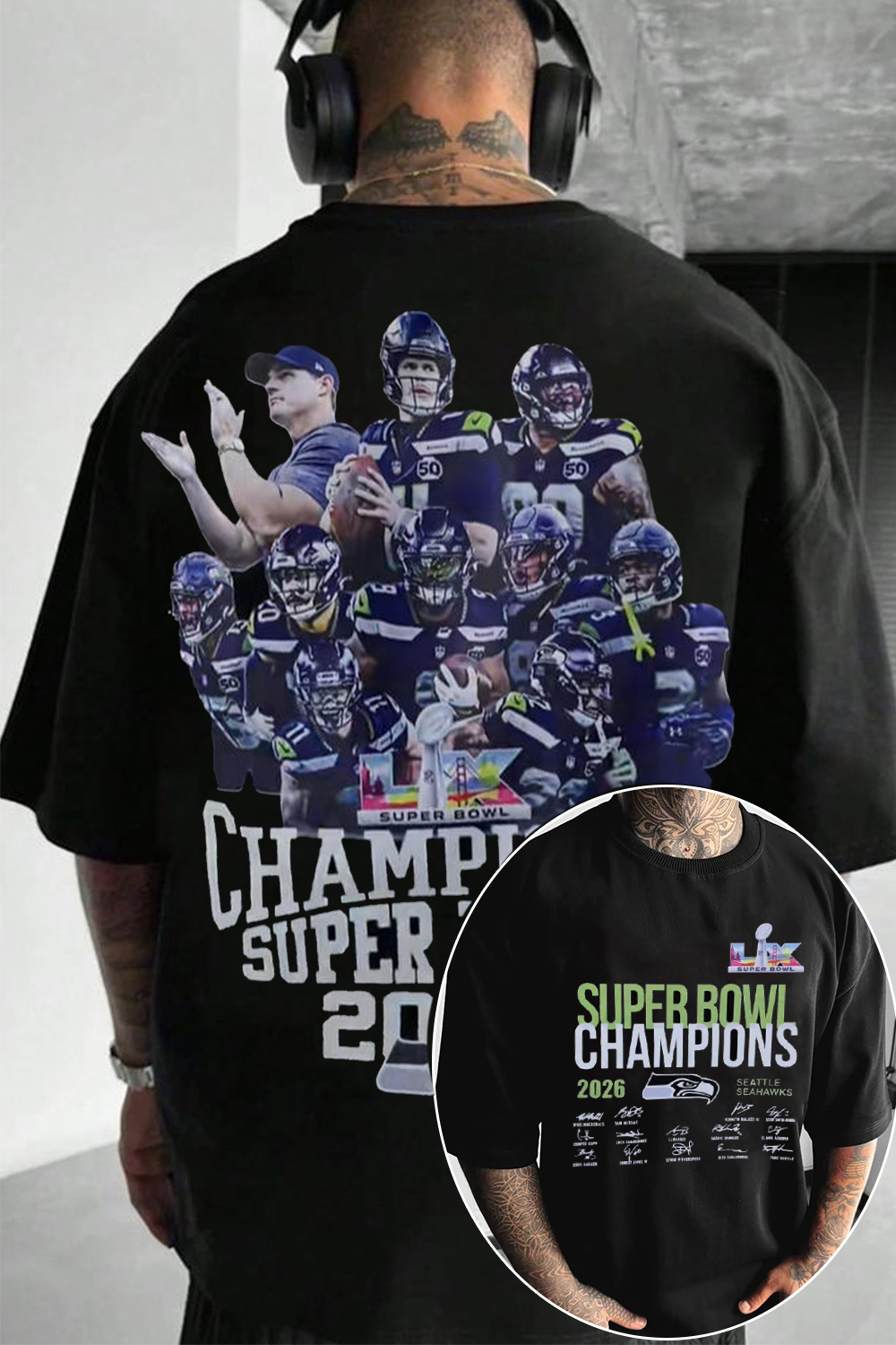 2026 Super Bowl Seahawks Tee