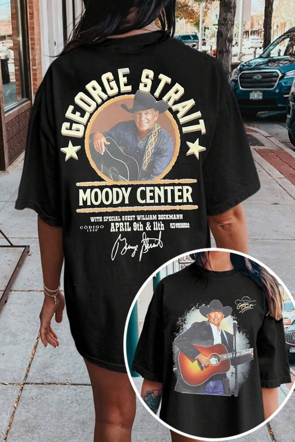 George Strait 2-Sided Printed Tee
