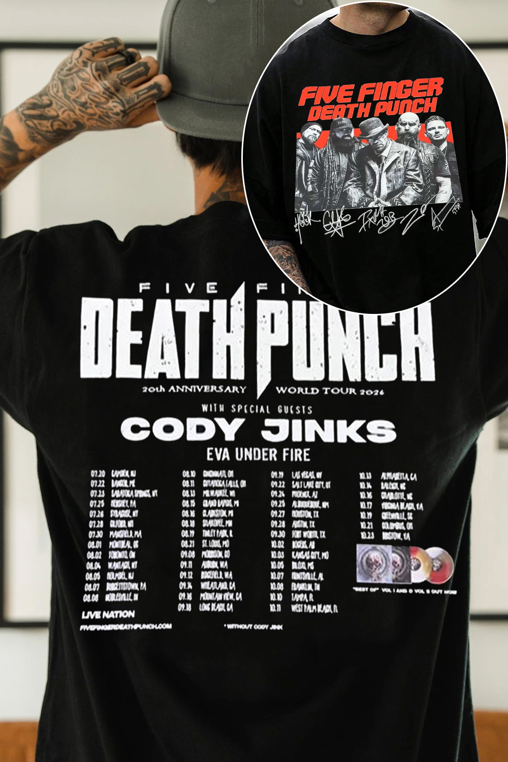 Five Finger Death Punch Tee