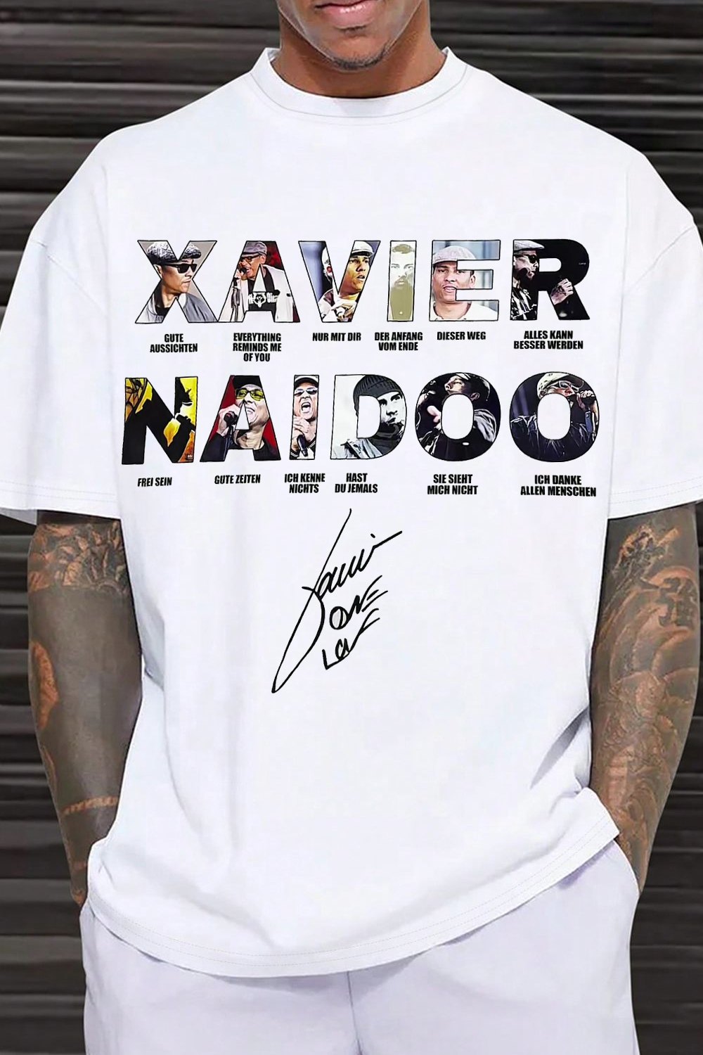 Vintage Xavier Naidoo Tour 2025 T-Shirt