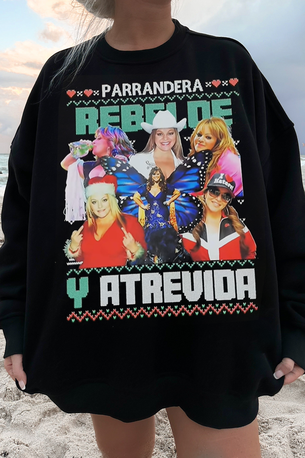 Jennirivera Christmas Sweatshirt
