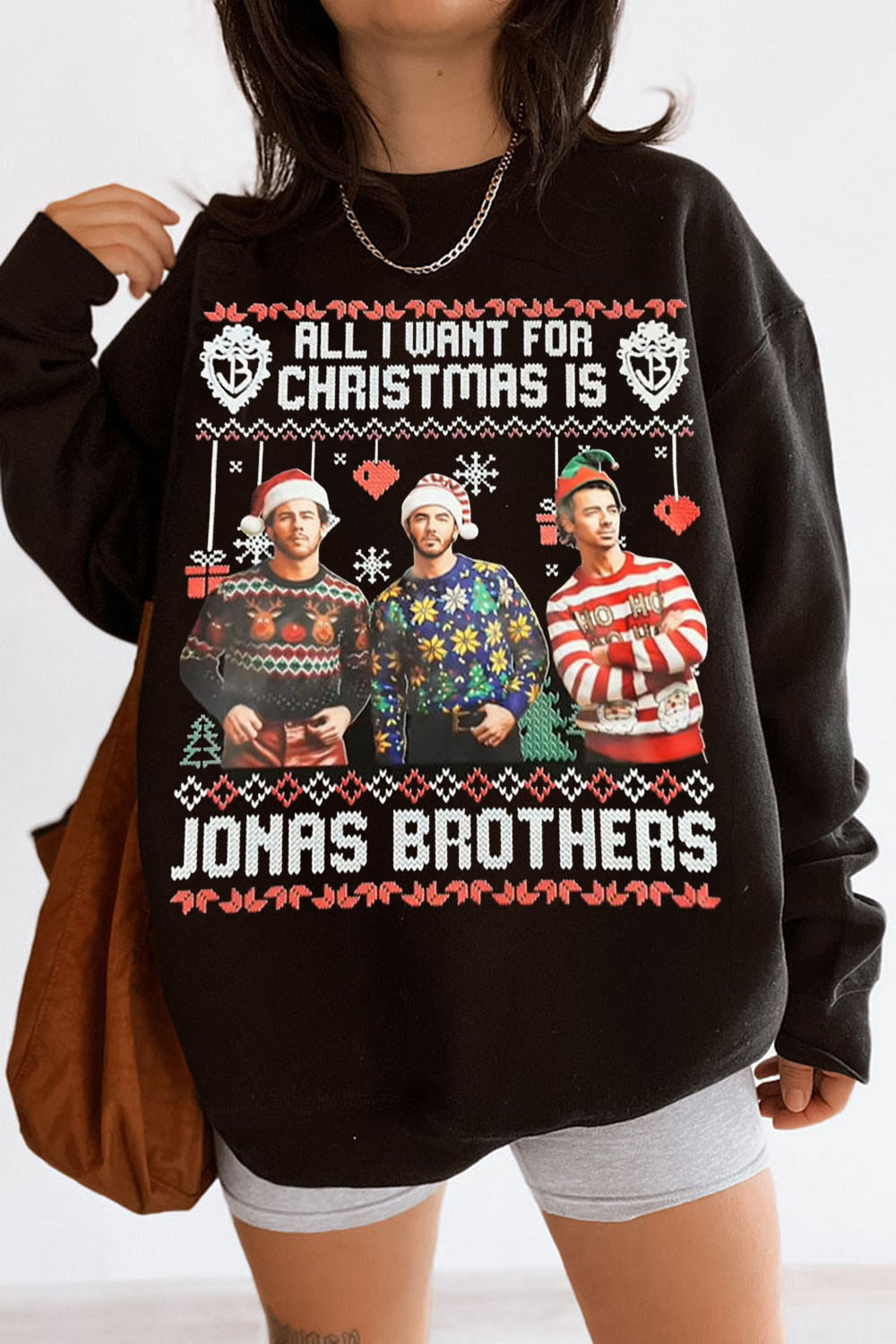 Jonas Brothers Christmas Sweatshirt