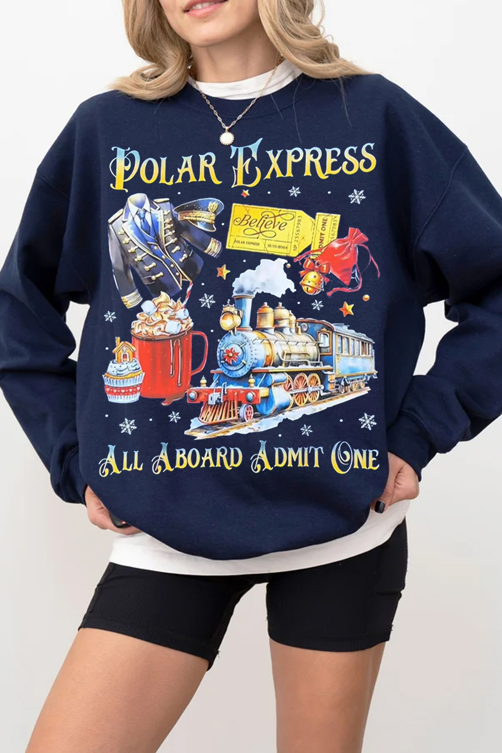 Polar Express Christmas Sweatshirt