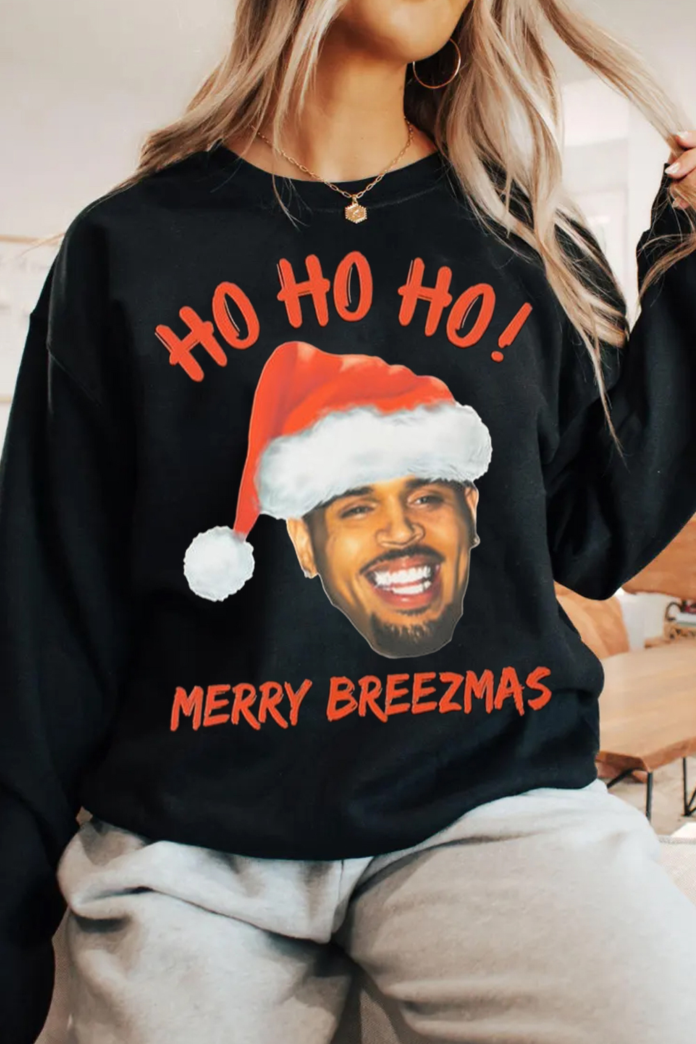 Ho Ho Ho Merry Breezmas🎄Sweatshirt