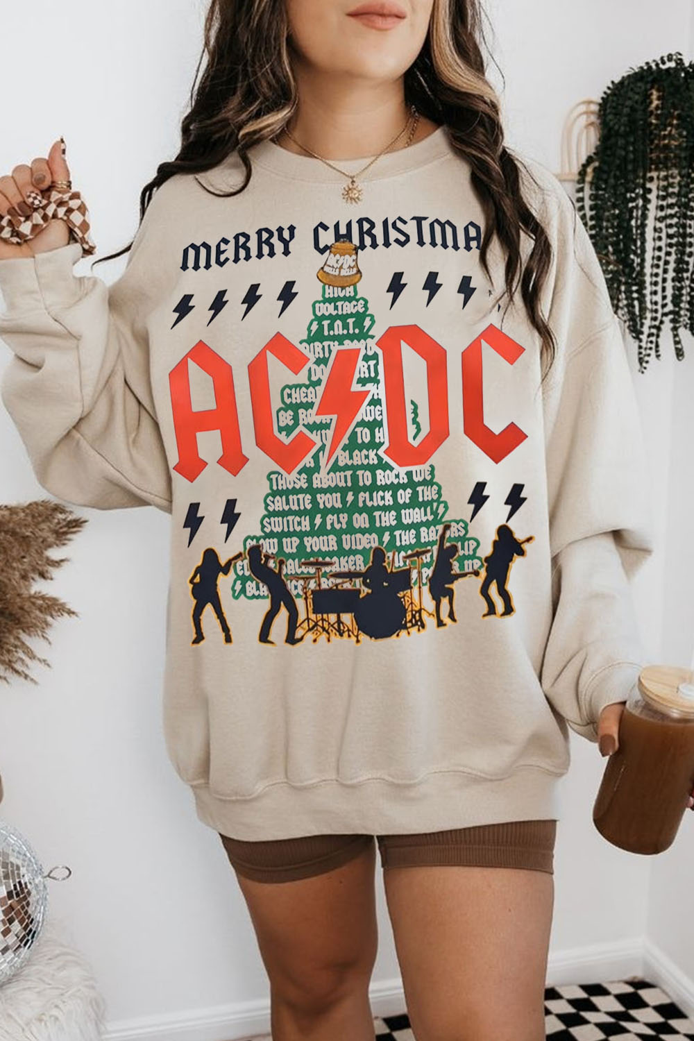 Christmas Vacation 🔥AC/DC Sweatshirt