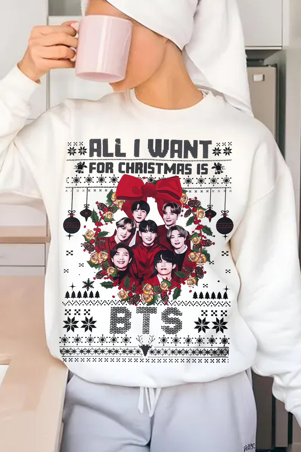 BTS Christmas Sweatshirt