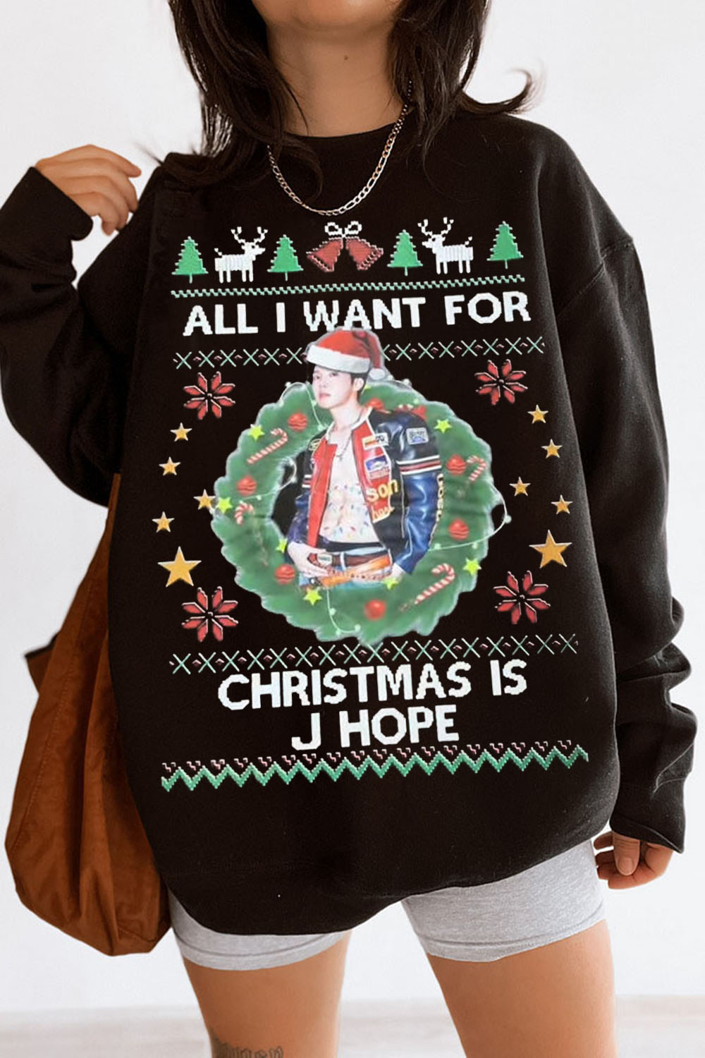 J-hope BTS Christmas Sweatshirt