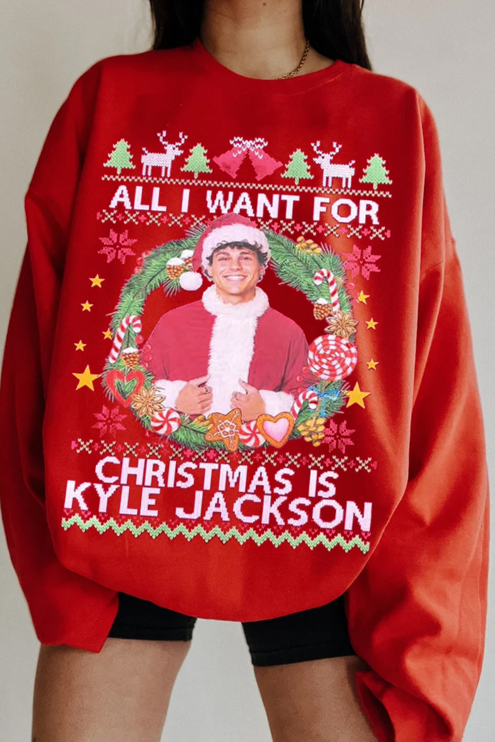 Kyle Jackson Team Kyle Ugly Christmas Sweatshirt