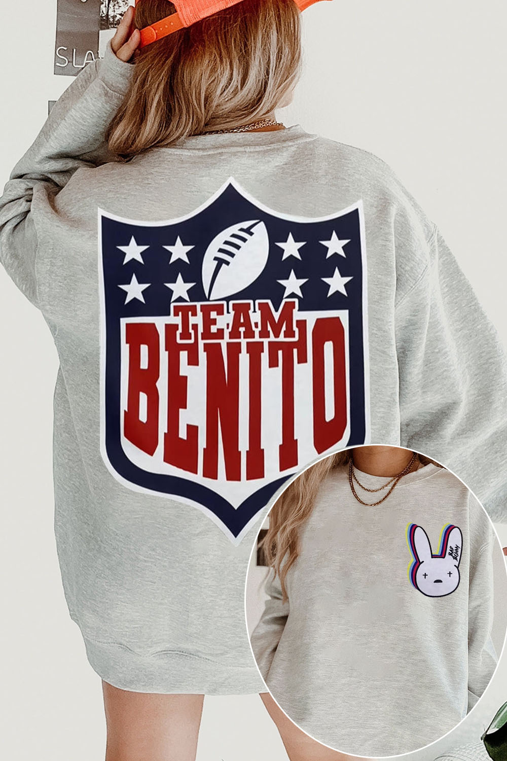 Team Benito 🤟🇵🇷💃 Sweatshirt