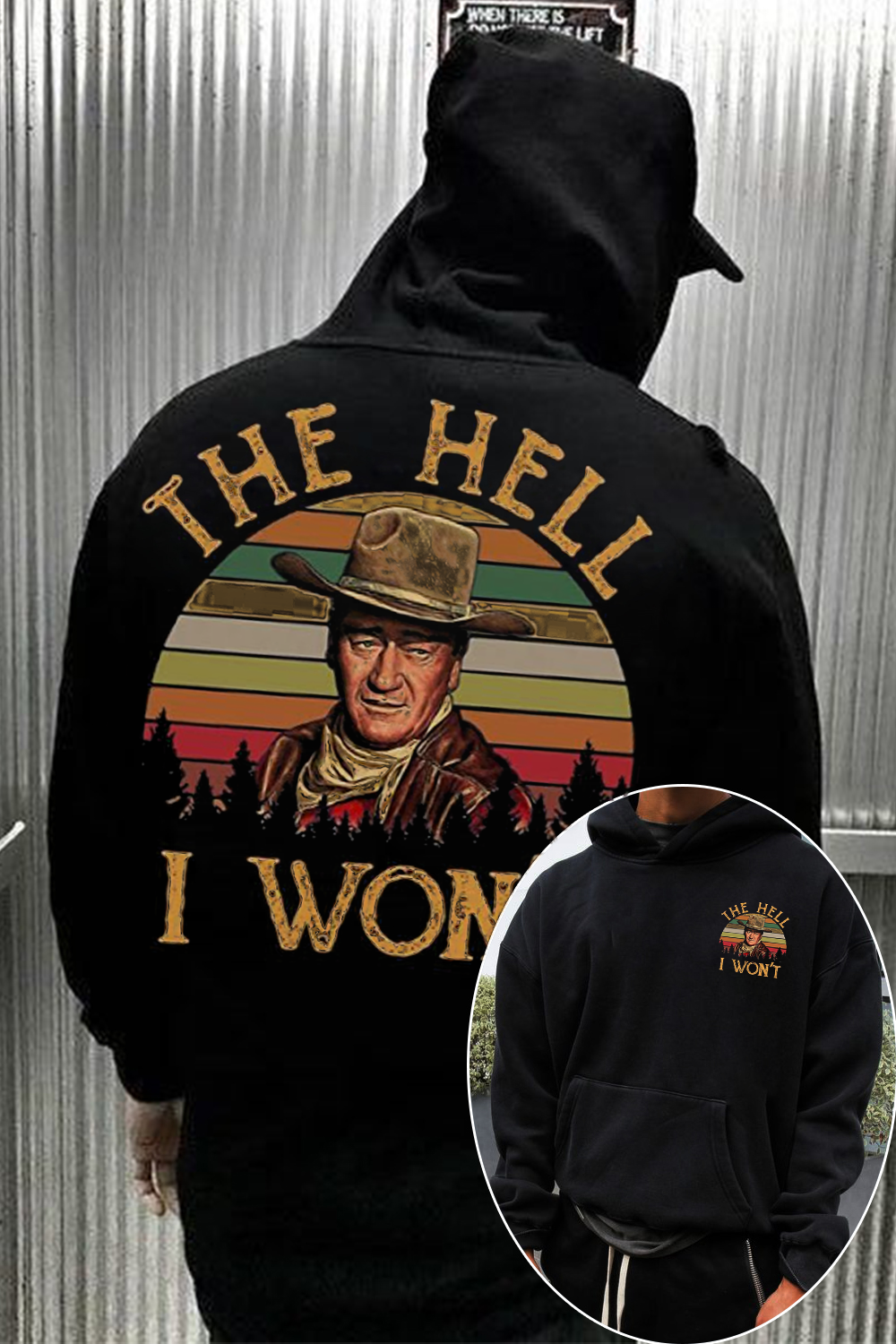 The Hell I Won't Hoodie