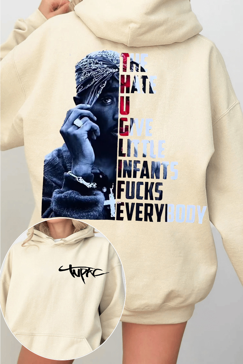 Tupac Thug Life Hoodie