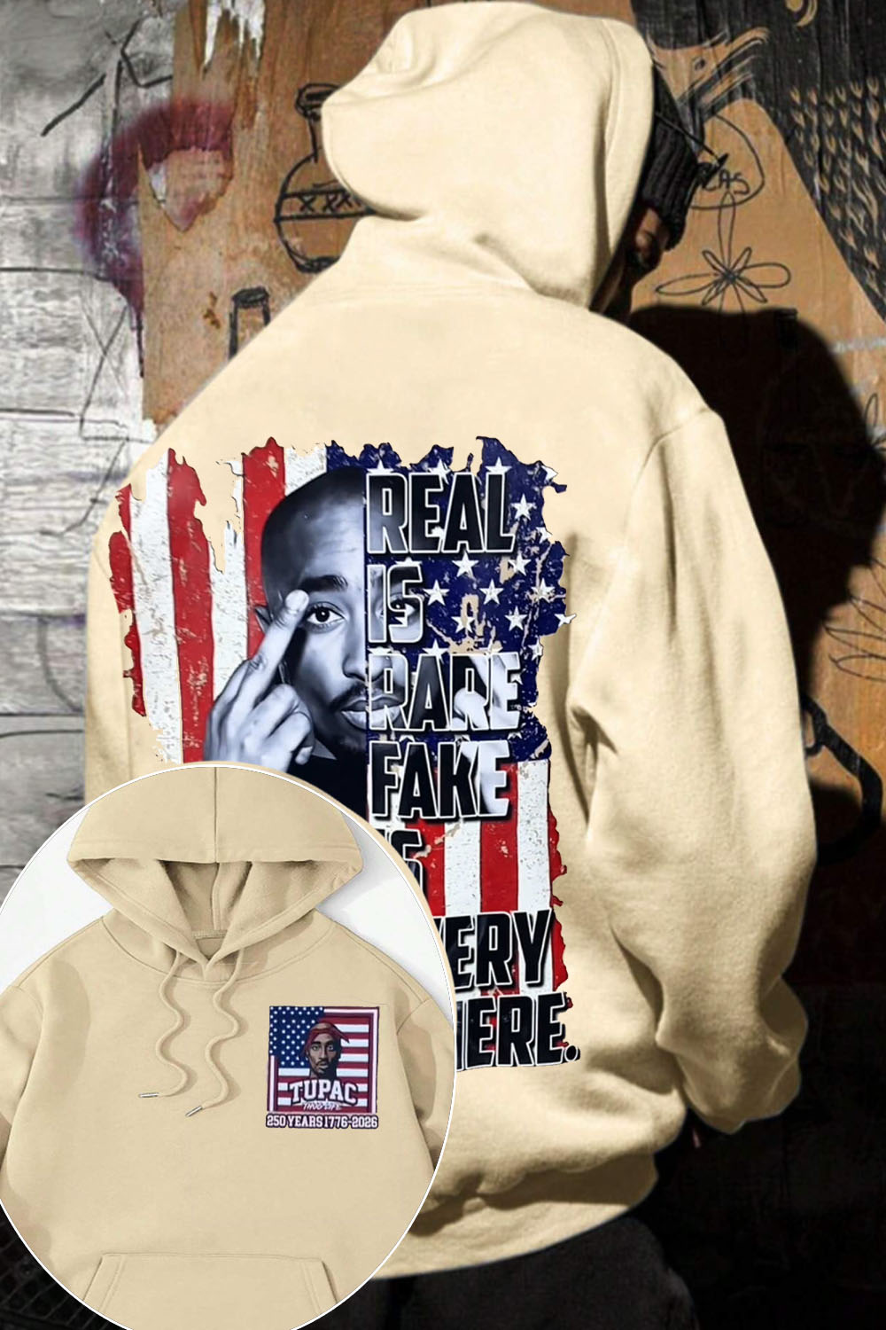 Tupac Quotes Hoodie