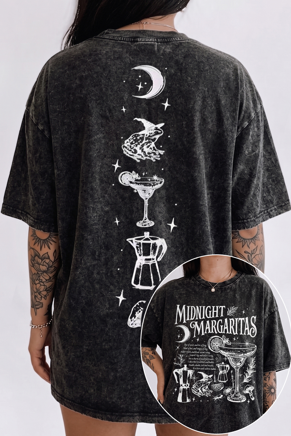 Midnight Margarita Washed Cotton Tee
