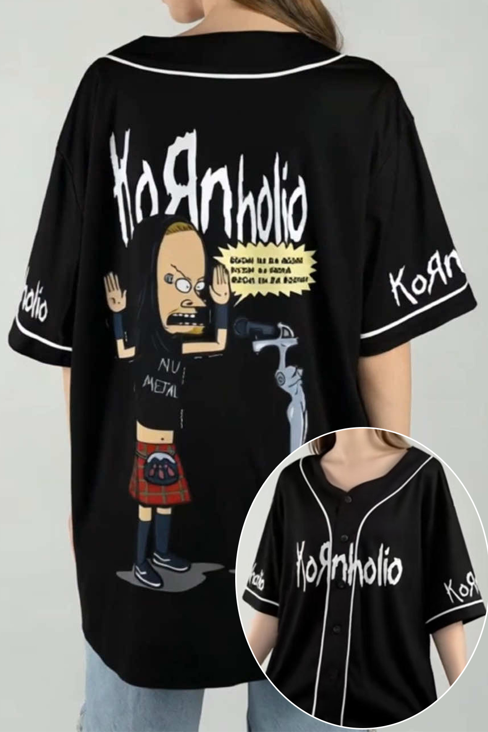 Korn Baseball Uniform