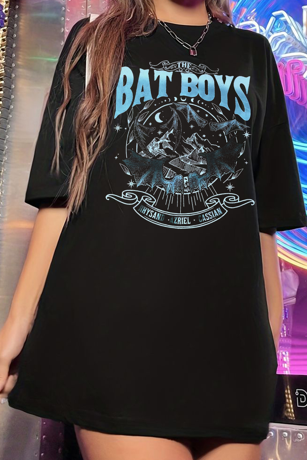 Bat Boys Ladies T-Shirt
