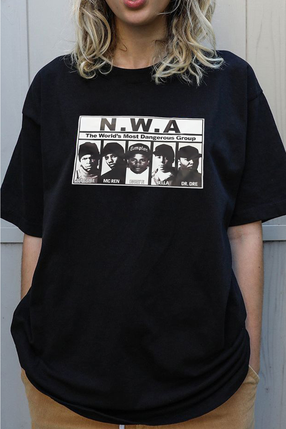 NWA personalized ladies short-sleeved T-shirt
